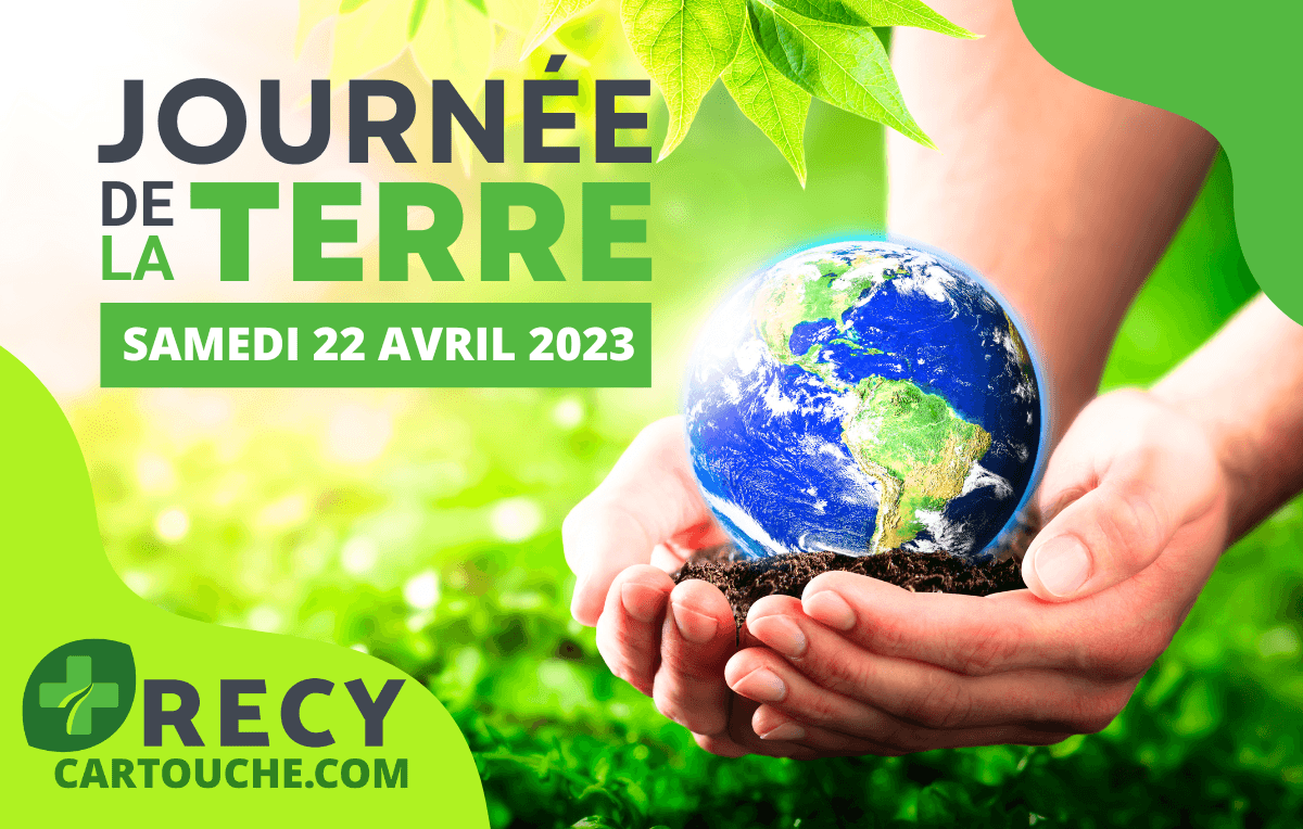 Journée de la Terre 2023 : Recyclons nos cartouches d'encre et toner
