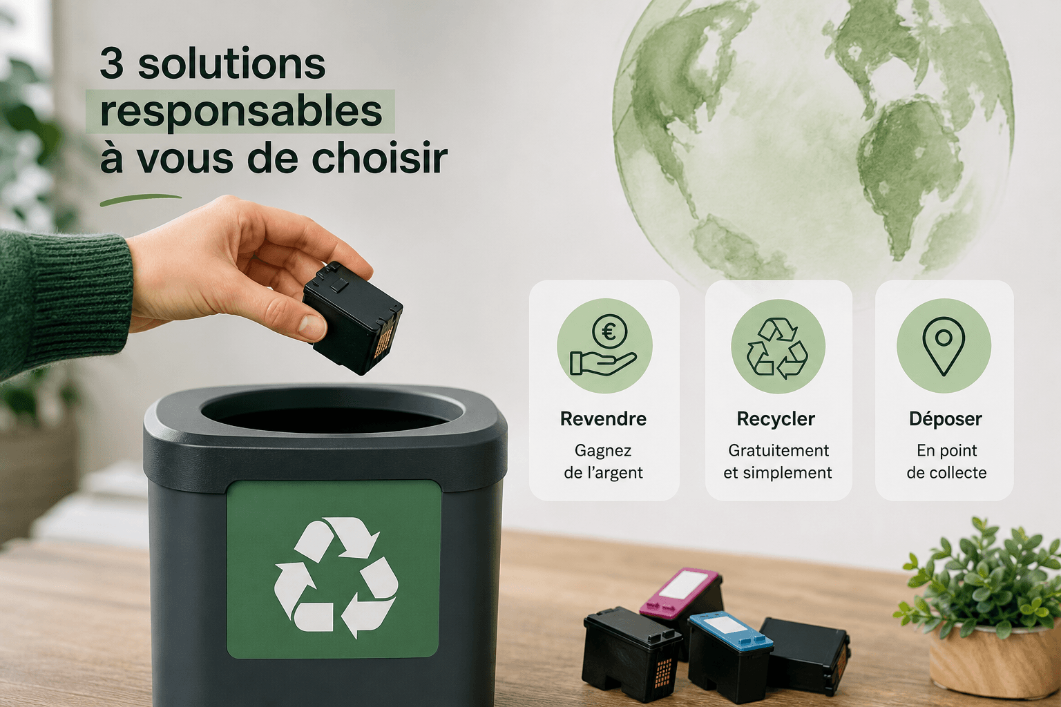 Cartouche encre vide : que faire et quelle solution choisir ?