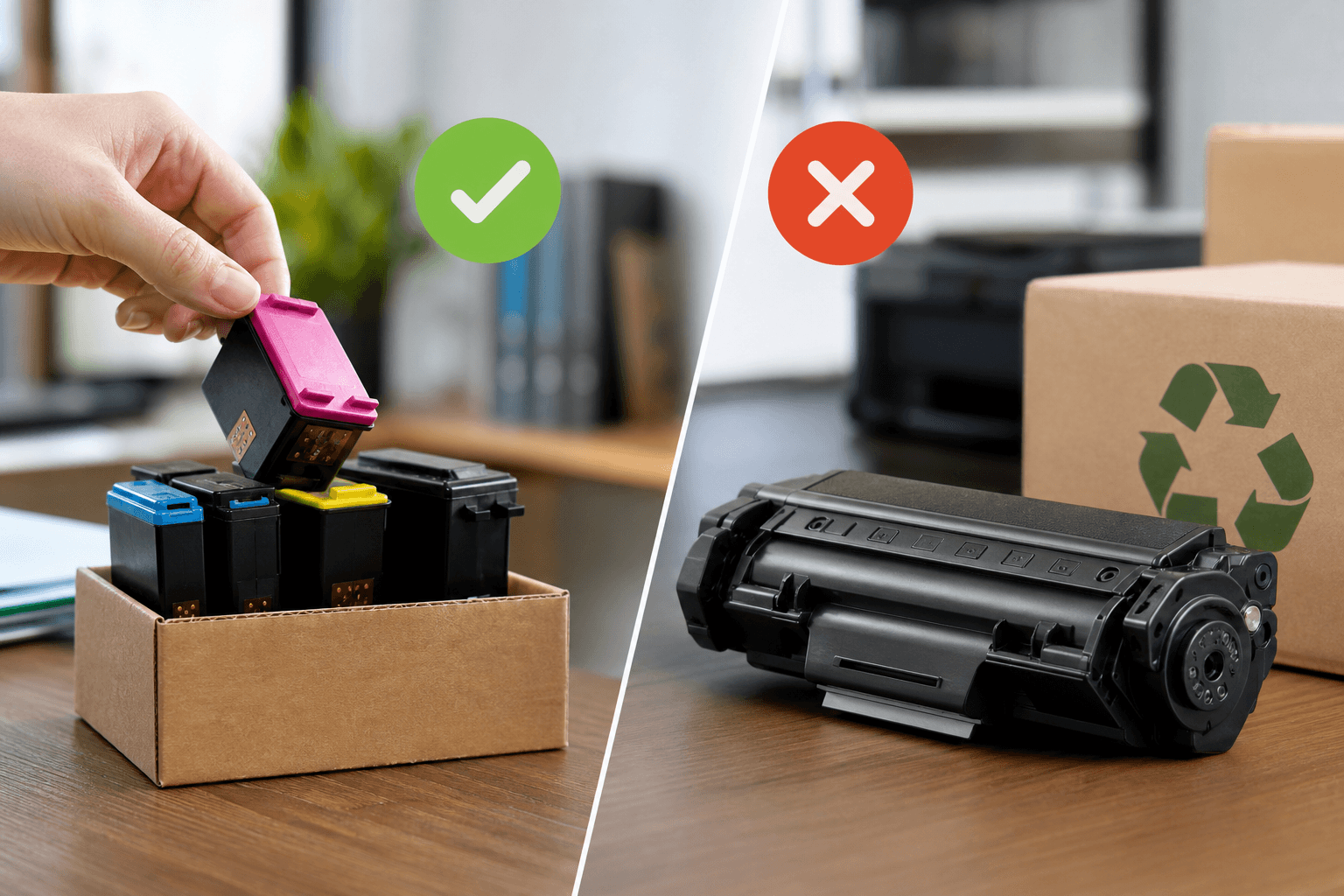 Rachat toner vide : peut-on vendre son toner laser usagé ?