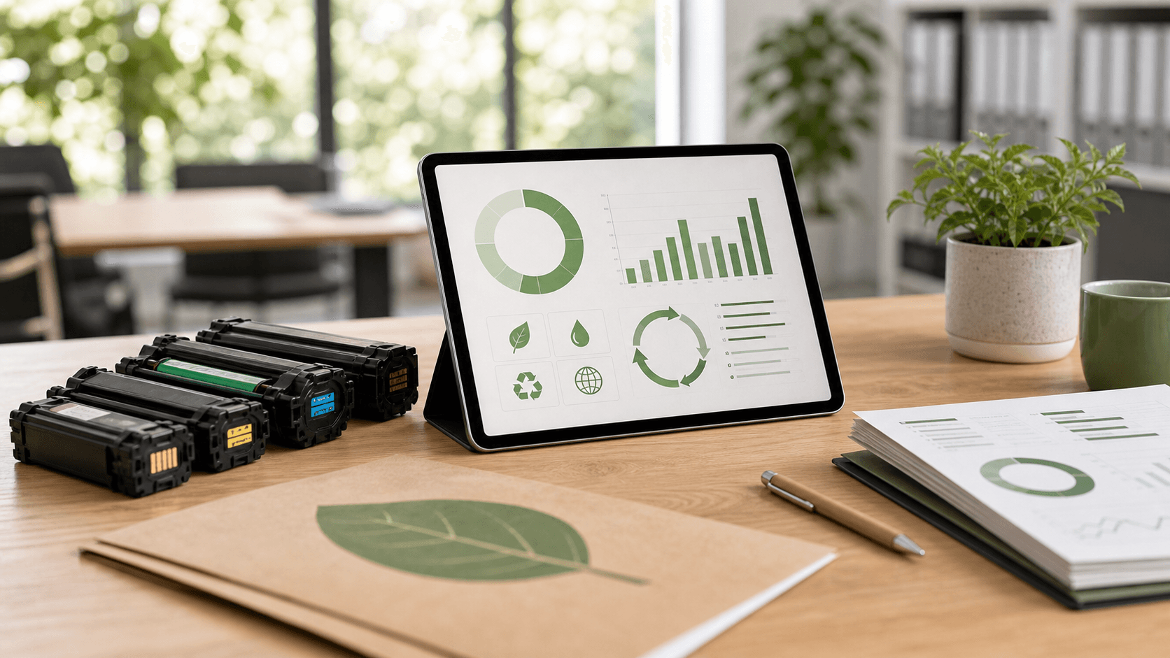 Collecte de cartouches en entreprise : une action RSE simple à lancer