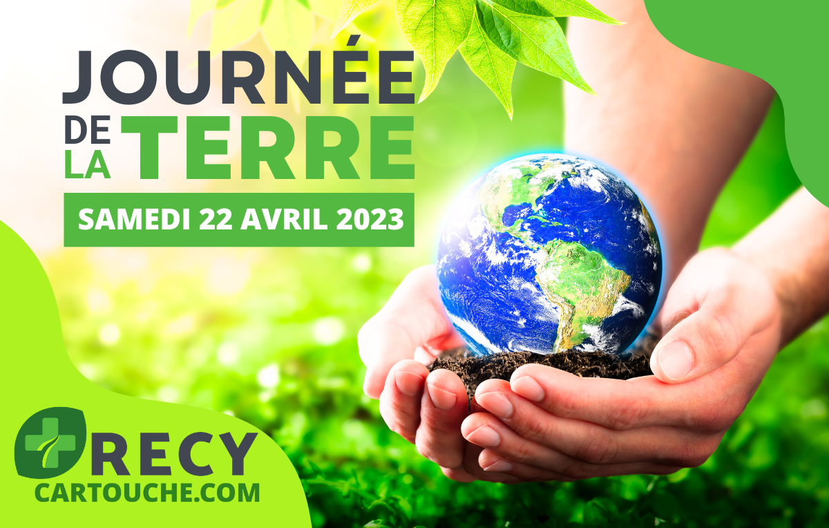 Journée de la Terre 2023 : Recyclons nos cartouches d’encre et toner